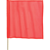 Traffic Safety Flags, Mesh, With Handle Superchem Industries