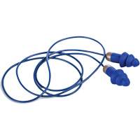 Rockets&reg; Metal Detectable Reusable Earplugs, Corded, One-Size, Bulk - Plastic Case, 27 NRR dB Superchem Industries