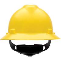 V-Gard&reg; Full Brim Hardhat, Meets CSA Type 1, Ratchet Suspension, Non-Vented Superchem Industries