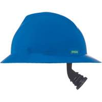 Casques de s&eacute;curit&eacute; &agrave; bordure compl&egrave;te V-Gard, R&eacute;pond aux normes CSA type 1, Suspension Rochet, Non ventil&eacute; Superchem Industries