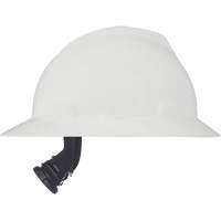 Casques de s&eacute;curit&eacute; &agrave; bordure compl&egrave;te V-Gard, R&eacute;pond aux normes CSA type 1, Suspension Rochet, Non ventil&eacute; Superchem Industries