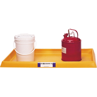 Ultra-Containment Tray&reg;, 54" L x 29.8" W x 3.5" H, 16.5 US gal. Spill Capacity Superchem Industries