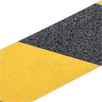 Premium Anti-Skid Tape, 2" x 60', Black & Yellow Superchem Industries