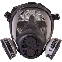 Respirateur &agrave; masque complet de s&eacute;rie RU6500 de North, Silicone, Grand Superchem Industries