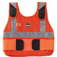 6215HV Phase Change Cooling Vests, Small/Medium, Orange Superchem Industries