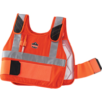 6215HV Phase Change Cooling Vests, Small/Medium, Orange Superchem Industries