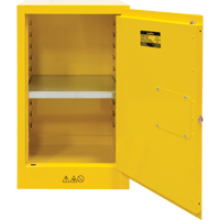 Armoire pour produits inflammables, 12 gal., 1 Porte(s), 23" La x 35" h x 18" p Superchem Industries