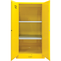 Armoire pour produits inflammables, 60 gal., 2 Porte(s), 34" La x 65" h x 34" p Superchem Industries