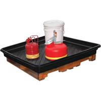 Ultra-Utility Trays&reg;, 40" L x 48" W x 3.5" H, 30 US gal. Spill Capacity Superchem Industries