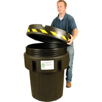 Baril de r&eacute;cup&eacute;ration Ultra-Recycled Overpack, 95 gal., Stationnaire Superchem Industries