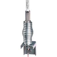Safety Whip&reg; Flagstaff Mounting Base, Spring Mount Superchem Industries