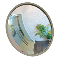Miroir convexe avec support, Int&eacute;rieur/Ext&eacute;rieur, Diam&egrave;tre 12" Superchem Industries