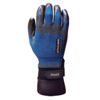Gants ActivArmr HVAC 97-002, 9/Grand, R&ecirc;vetement Nitrile, Calibre 18, Enveloppe en Nylon Superchem Industries