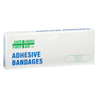 Bandages, Rectangulaire/carr&eacute;e, 3", Plastique, Non st&eacute;rile Superchem Industries