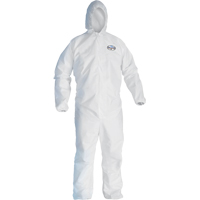 Kleenguard A45 Liquid/Particle Surface Prep & Paint Coveralls, Small, White, Microporous Superchem Industries