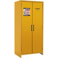 90-Minute EN Safety Storage Cabinet, 30 gal., 2 Door, 35.16" W x 76.89" H x 24.21" D Superchem Industries