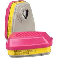 6000 Series Respirator Cartridges, Gas/Vapour Cartridge, Organic Vapour/Acid Gas/P100 Superchem Industries