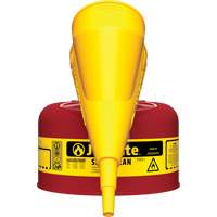 Safety Cans, Type I, Steel, 1 US gal., Red, FM Approved/UL/ULC Listed Superchem Industries