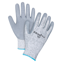 Gants &eacute;lastiques sans coutures r&eacute;sistants &agrave; la coupe, Taille T-Grand/10, Calibre 13, Rev&ecirc;tement Nitrile, Enveloppe en PEHP, ANSI/ISEA 105 niveau 2/EN 388 niveau 3 Superchem Industries