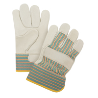Gants pour ajusteur r&eacute;sistant &agrave; l'abrasion, Moyen, Paume en Cuir fleur de vache Superchem Industries
