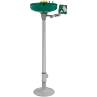 Axion&reg; Eye/Face Wash Station, Pedestal Installation, Plastic Bowl Superchem Industries