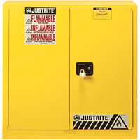 Sure-Grip&reg; EX Flammable Safety Cabinet, 30 gal., 2 Door, 36" W x 35" H x 24" D Superchem Industries