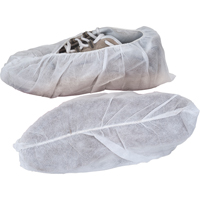 Shoe Covers, X-Large, Polypropylene, White Superchem Industries