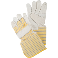Gants d'ajusteur &agrave; paume renforc&eacute;e, Grand, Paume en Cuir fleur de vache, Doublure en Coton Superchem Industries