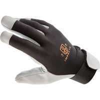 Anti-Vibration Air Glove&reg;, Size Medium, Pearl Leather Palm Superchem Industries
