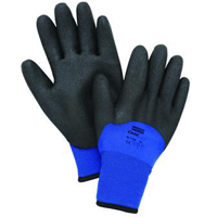 Gants North Northflex Cold Grip, 8/Moyen, R&ecirc;vetement PVC, Calibre 15, Enveloppe en Nylon Superchem Industries