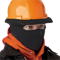 Coiffe extensibles &agrave; enfiler pour casques de s&eacute;curit&eacute;, Taille unique, Noir Superchem Industries