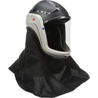 Versaflo Helmet Assembly with Premium Visor and Flame Resistant Shroud, Universal, Hard Top, Single Shroud Superchem Industries