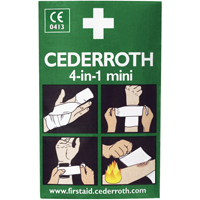 Cederroth 4-in-1 Bloodstopper, 5" L x 3" W Superchem Industries
