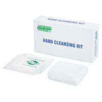 Trousse de nettoyage des mains, Serviette Superchem Industries