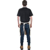 Tablier, Coton, 36" lo x 29" la, Naturel Superchem Industries