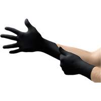 Gants d'examen MidKnight, T-Grand, Nitrile, 4,7 mils, Sans poudre, Noir, Classe 2 Superchem Industries
