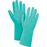 Diamond-Grip Chemical-Resistant Gloves, Size 2X-Large, 13" L, Nitrile, Flock-Lined Inner Lining, 13-mil Superchem Industries