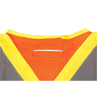 Veste d'arpenteur haute visibilit&eacute;, conforme &agrave; la CSA, Orange haute visibilit&eacute;, Moyen, Polyester Superchem Industries
