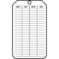 &eacute;tiquettes de s&eacute;curit&eacute; d'inspection et de contr&ocirc;le de l'&eacute;tat de l'&eacute;quipement, Papier cartonn&eacute;, 3-1/8" la x 5-7/8" h, Français Superchem Industries