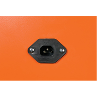 Armoires de rangement pour pr&eacute;paration aux situations d'urgence, Acier, 4 Tablettes, 65" h x 43" la x 18" P, Orange Superchem Industries