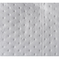 Premium Bonded Sorbent Pads, Oil Only, 15" x 17", 8 gal. Absorbancy Superchem Industries