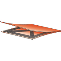 Tapis pour drain Ultra-Drain Seals, Circulaire, 12" dia. Superchem Industries