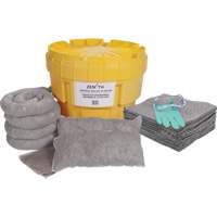 Trousse de d&eacute;versements &agrave; grande capacit&eacute;, Universel, Overpack/Baril de r&eacute;cup&eacute;ration, Absorbance de 20 gal. US Superchem Industries