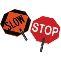 Double-Sided "Stop/Slow" Traffic Control Sign Superchem Industries