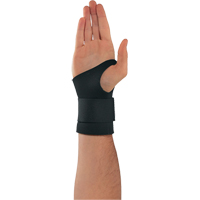 Proflex&reg; 670 Ambidextrous Single Strap Wrist Support, Neoprene, Small Superchem Industries