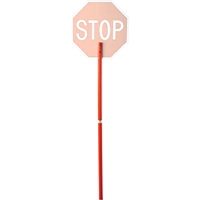 Traffic Control Sign Plastic Handle Superchem Industries