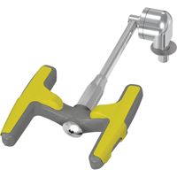 Poste de douche oculaire/faciale Halo, Installation Montage sur comptoir Superchem Industries