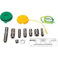Axion Advantage&reg; Eye/Face Wash Upgrade Kit with Green ABS Plastic Eye/Face Wash Head Superchem Industries