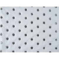 Industrial-Grade Fine Fibre Sorbent Pads, Oil Only, 15" x 17", 40 gal. Absorbancy Superchem Industries