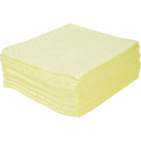 Premium Bonded Sorbent Pads, Hazmat, 15" x 17", 25 gal. Absorbancy Superchem Industries